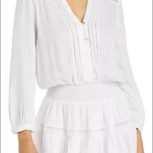 Rails white linen Jasmine Dress